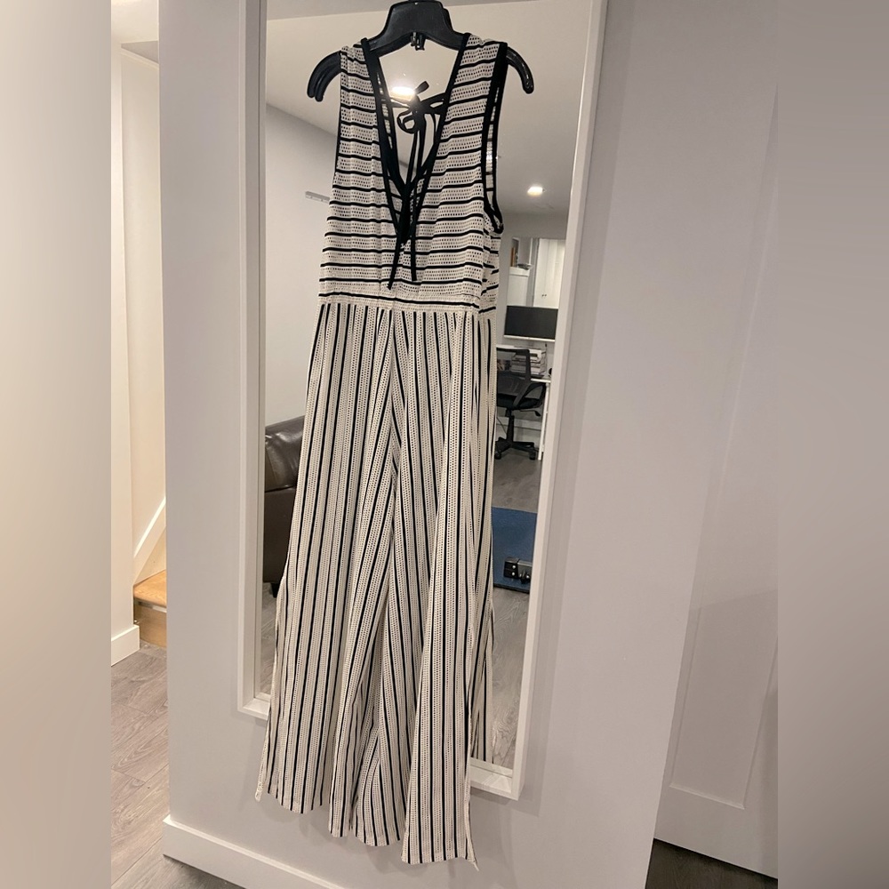 Black and White Romper